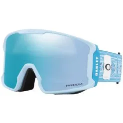Oakley LineMiner XL Goggle -Burton Sales Store Line Miner XL Goggle JamieSigPrint PrizmSapphire 030A