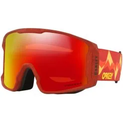 Oakley LineMiner XL Goggle -Burton Sales Store Line Miner XL Goggle SageSigRedMountain PrizmTorch 030A