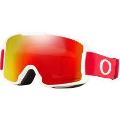 Oakley Line Miner XS Goggle 24 Oakley Line Miner XS Goggle -Burton Sales Store Line Miner Xs Goggle Redline PrizmTorch 030A