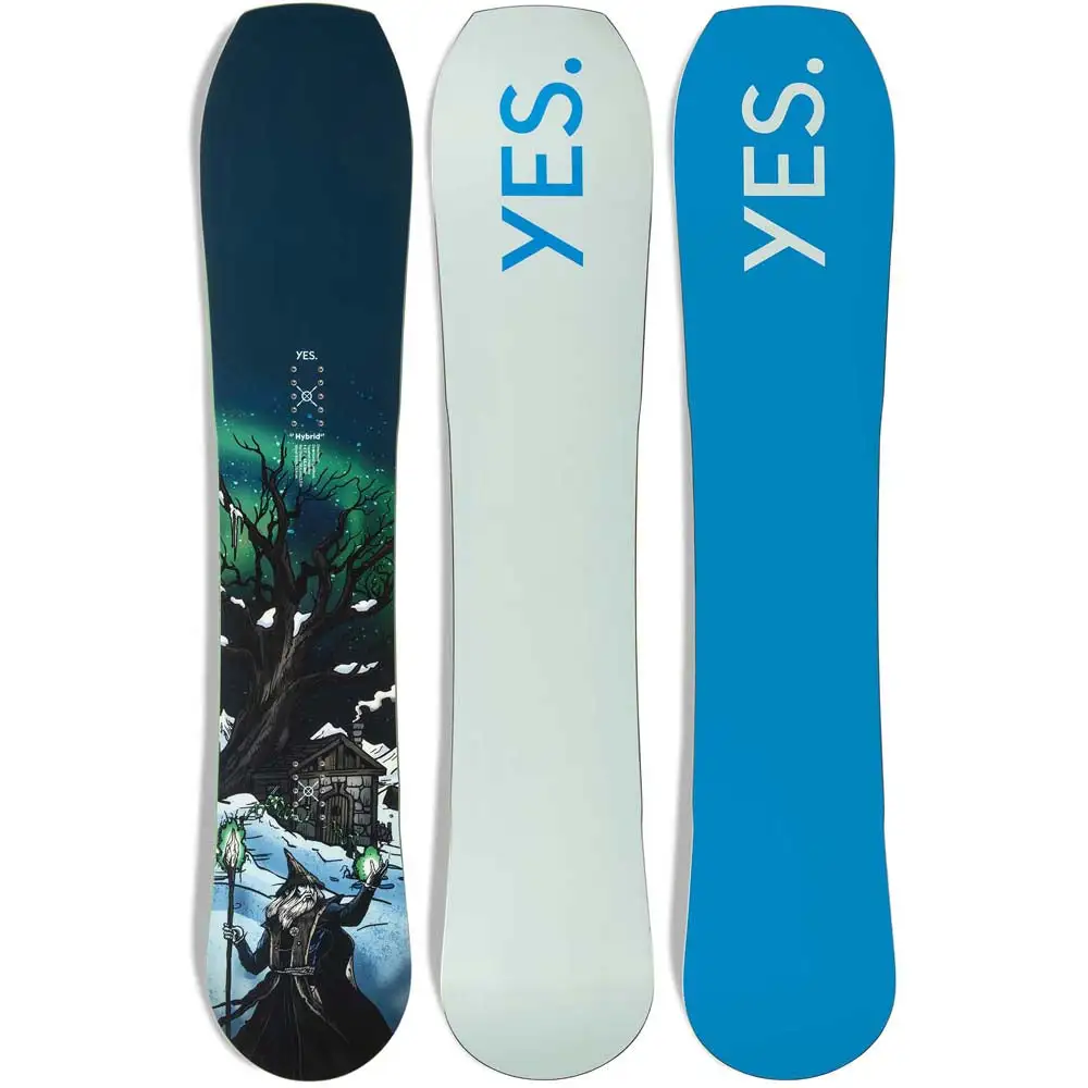 Yes! 2024 Hybrid Snowboard 1 Yes! 2024 Hybrid Snowboard