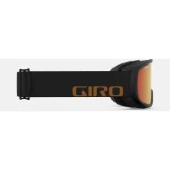 Giro Cruz AF Goggle -Burton Sales Store giro cruz goggle black camp tan wordmark amber scarlet right