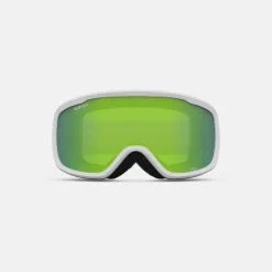 Giro Cruz AF Goggle -Burton Sales Store giro cruz snow goggle white wordmark loden green front