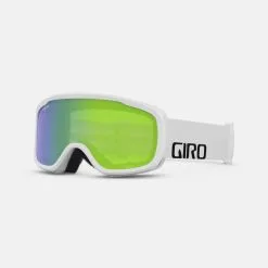 Giro Cruz AF Goggle -Burton Sales Store giro cruz snow goggle white wordmark loden green hero