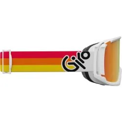 Giro Revolt Goggle -Burton Sales Store giro revolt goggle white orange og vintage vivid ember right